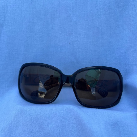 Coach Accessories - Coach Black Oversized Square Sunglasses Fashion Forward Design